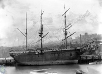 'Convict Ship' in Scarborough Harbour